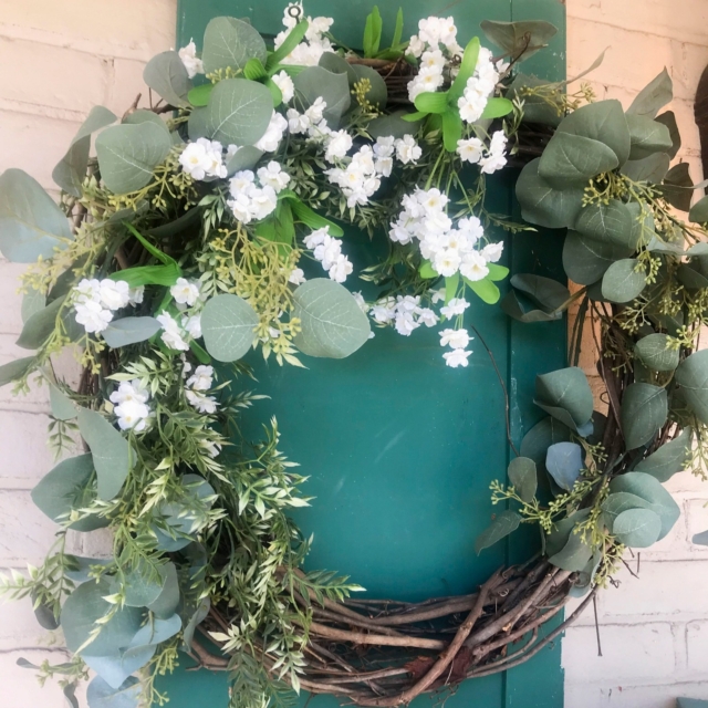 Our spring wreaths are bursting with blooms, color, and charm — the perfect way to welcome the season at your front door! 🌷